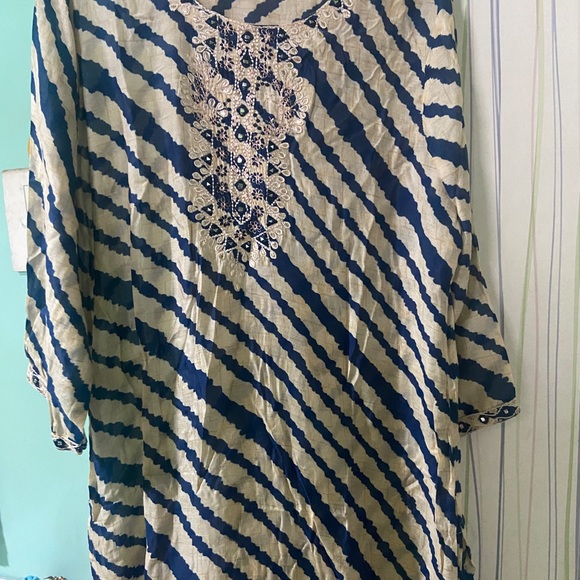 Mahee Jaipur Muslin Cotton Silk Kurta ! - Picture 3 of 5